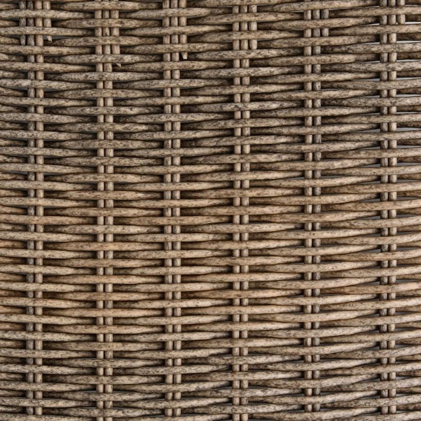 Black / Brown / Mixed-Color Round PE Rattan Cord, 5.0 mm for Outdoor Furniture Weaving GLR-ROUND-001 from Greenlife Rattan