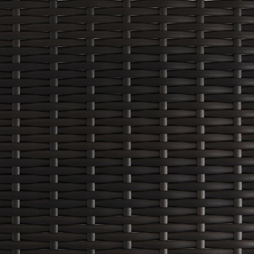 Black / Dark Flat PE Rattan Strip, 8 × 1.3 mm for Wicker Furniture Production GLR-FLAT-107 from Greenlife Rattan
