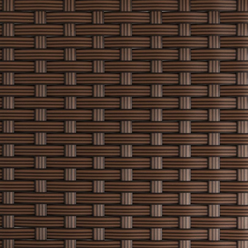 Black Flat PE Rattan Strip for Outdoor Furniture Weaving GLR-FLAT-085 from Greenlife Rattan