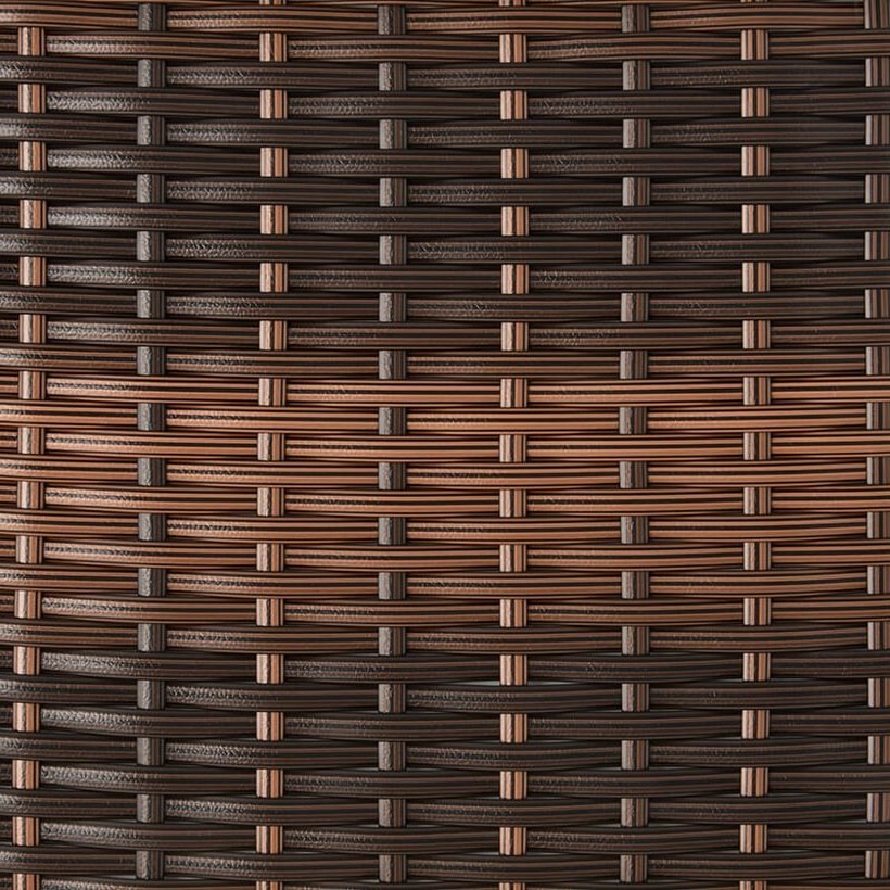 Brown / Black / Mixed-Color Flat PE Rattan Strip, 8 × 1.3 mm for Wicker Furniture Production GLR-FLAT-139 from Greenlife Rattan