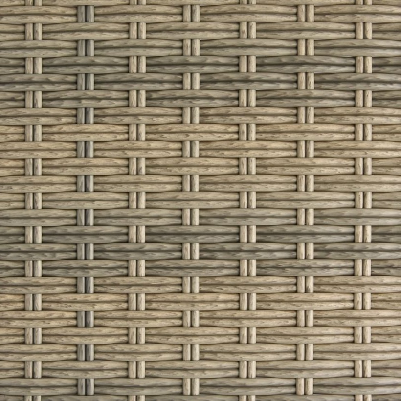 Brown / Grey / Mixed-Color Half-Round PE Rattan Profile, 11 × 2.5 mm for Wicker Furniture Production GLR-HALF-010 from Greenlife Rattan