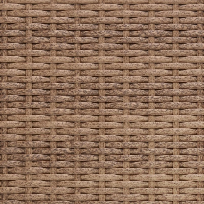 Brown / Light Flat PE Rattan Strip, 8 × 1.3 mm for Wicker Furniture Production GLR-FLAT-123 from Greenlife Rattan