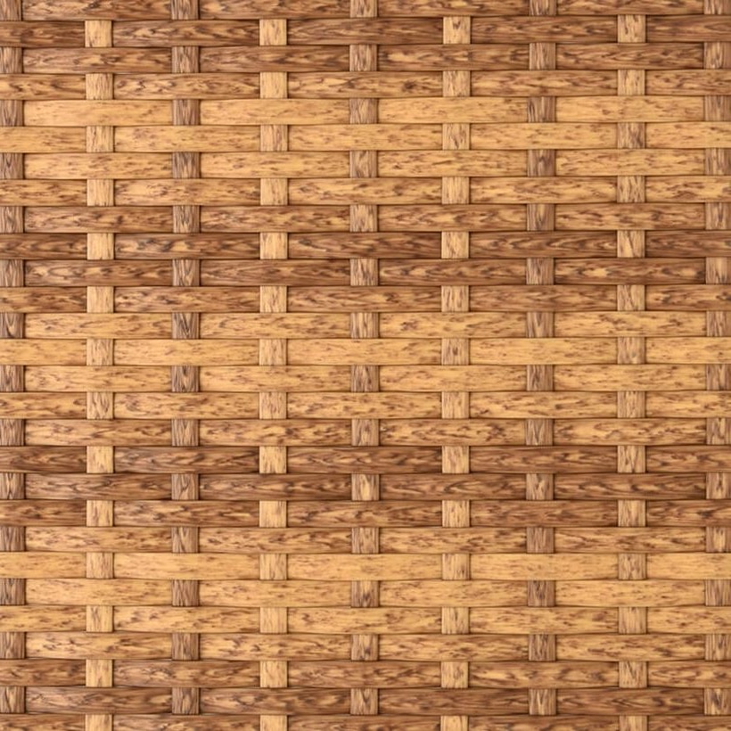 Brown / Natural / Mixed-Color Flat PE Rattan Strip, 9 × 1.3 mm for Wicker Furniture Production GLR-FLAT-131 from Greenlife Rattan