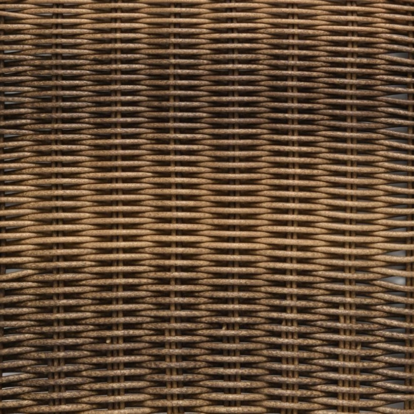 Brown / Natural / Mixed-Color Round PE Rattan Cord, 3.0 mm for Outdoor Furniture Weaving GLR-ROUND-013 from Greenlife Rattan