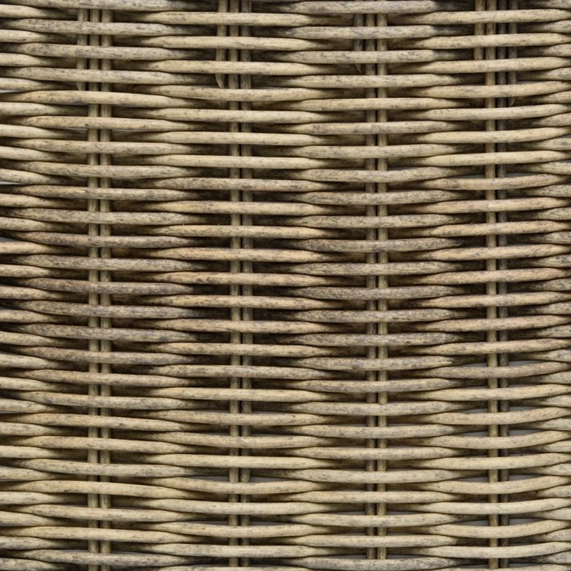 Brown / Natural / Mixed-Color Round PE Rattan Cord, 5.0 mm for Outdoor Furniture Weaving GLR-ROUND-017 from Greenlife Rattan