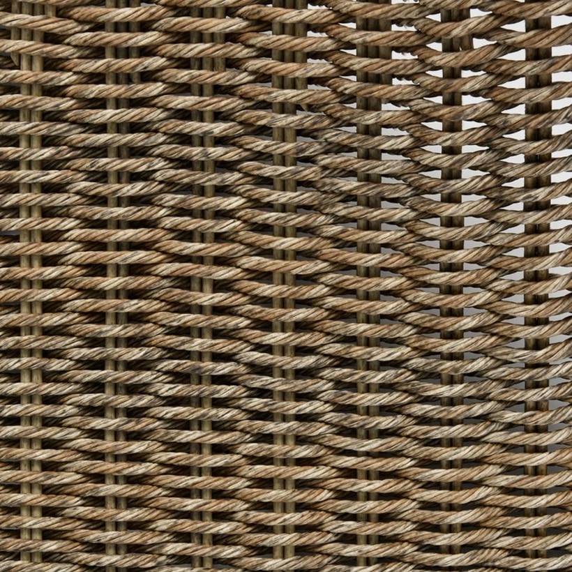 Brown / Natural / Mixed-Color Twisted PE Rattan Cord, 5 mm for Outdoor Furniture Weaving GLR-TWISTED-008 from Greenlife Rattan
