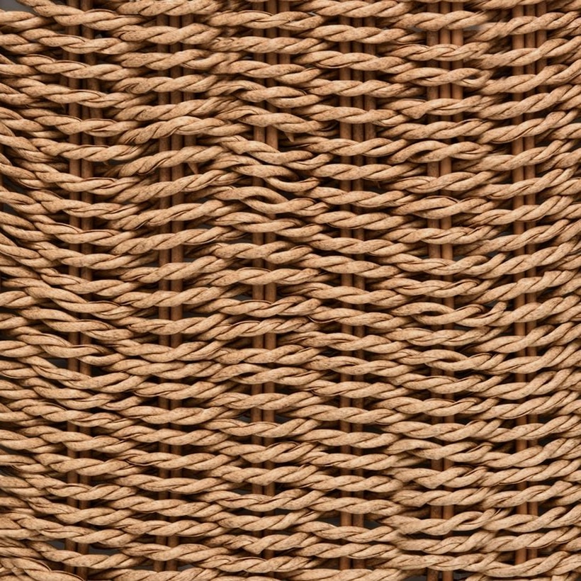 Brown / Natural / Mixed-Color Twisted PE Rattan Cord, 5 mm for Wicker Furniture Production GLR-TWISTED-022 from Greenlife Rattan