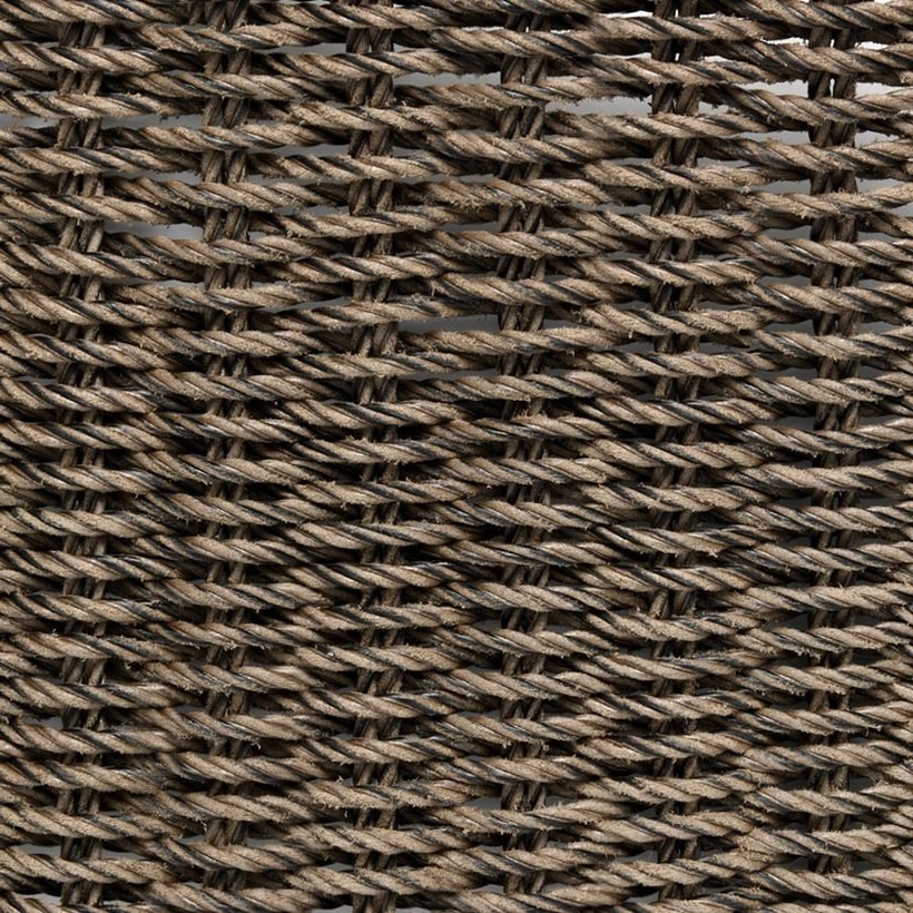 Brown / Natural / Mixed-Color Twisted PE Rattan Cord, 6 mm for Wicker Furniture Production GLR-TWISTED-018 from Greenlife Rattan
