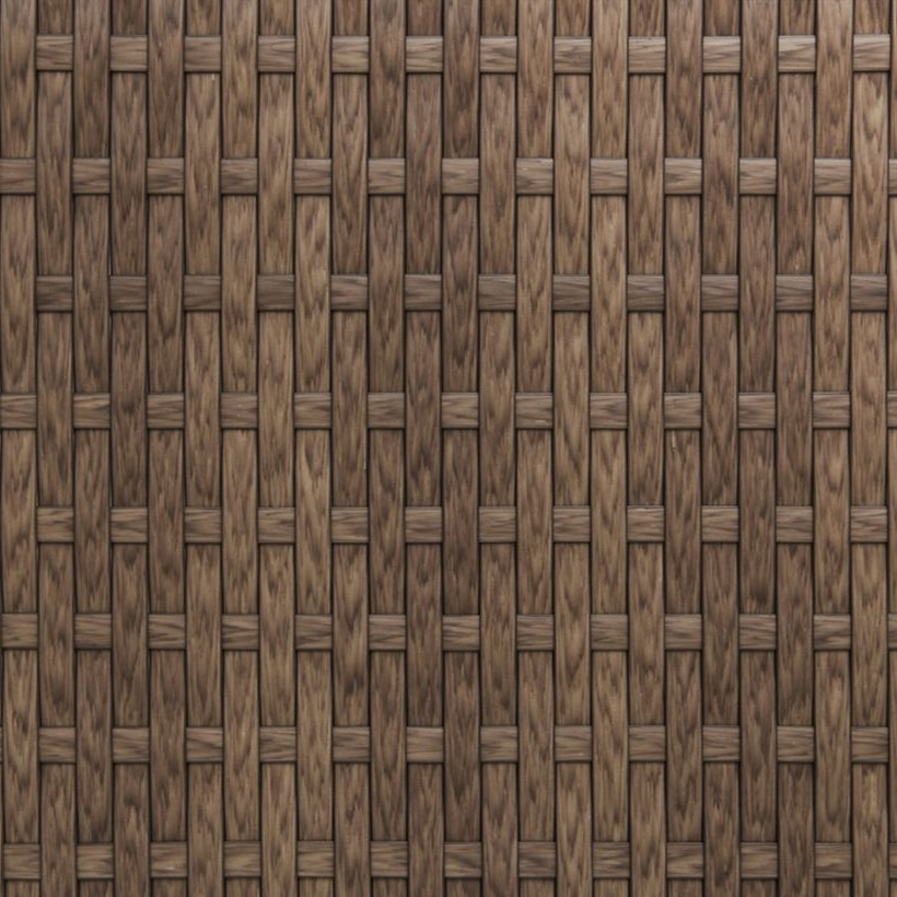 Brown / Nature Flat PE Rattan Strip, 10 × 1.2 mm for Wicker Furniture Production GLR-FLAT-079 from Greenlife Rattan