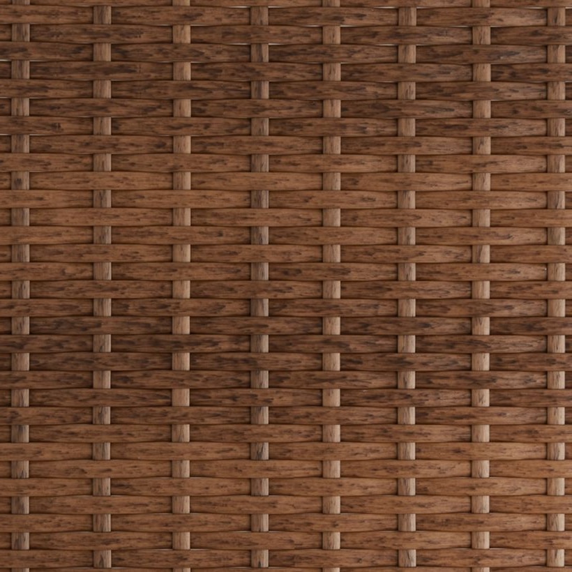 Chocolate Flat PE Rattan Strip, 8 × 1.3 mm for Outdoor Furniture Weaving GLR-FLAT-125 from Greenlife Rattan