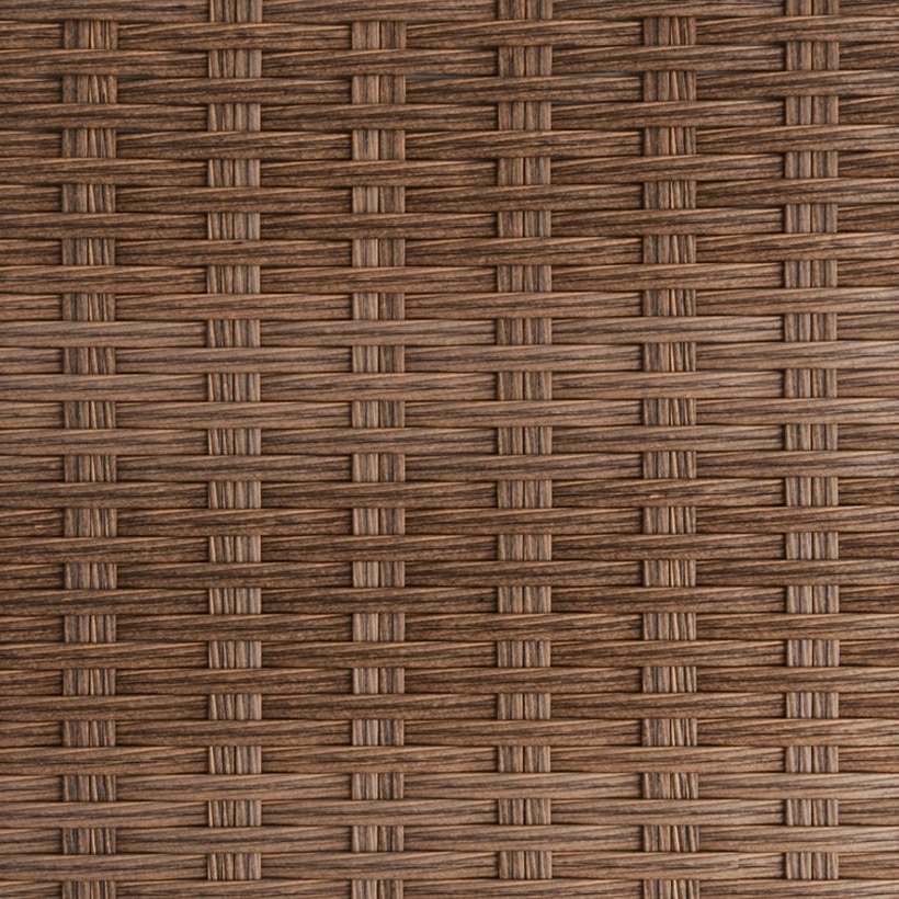 Coffee Flat PE Rattan Strip, 7.5 × 1.4 mm for Wicker Furniture Production GLR-FLAT-115 from Greenlife Rattan