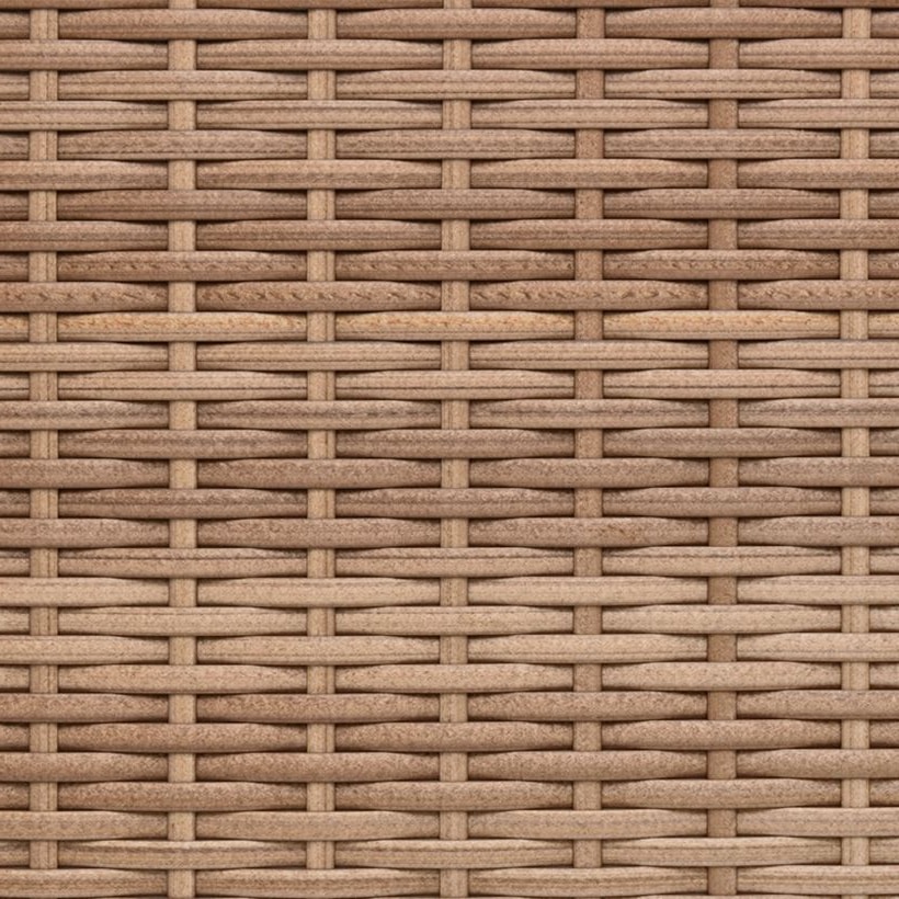 Coffee / Nature Flat PE Rattan Strip, 8 × 1.3 mm for Wicker Furniture Production GLR-FLAT-119 from Greenlife Rattan