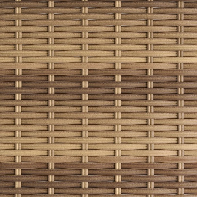 Custom Color Half-Round PE Rattan Profile for Outdoor Furniture Weaving GLR-HALF-012 from Greenlife Rattan