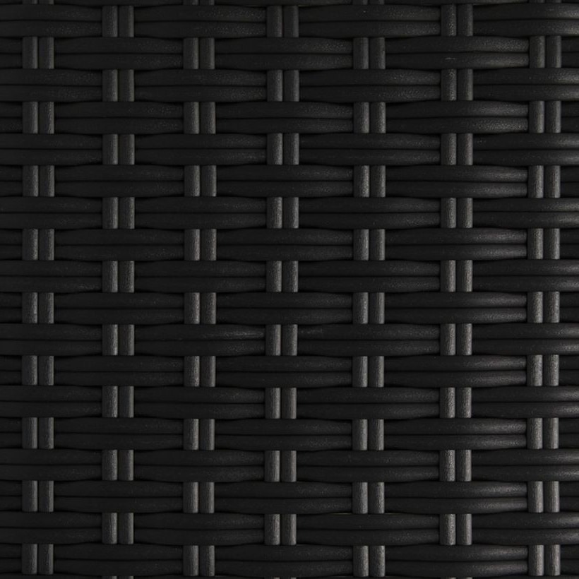 Dark / Black Flat PE Rattan Strip, 7 × 1.4 mm for Outdoor Furniture Weaving GLR-FLAT-037 from Greenlife Rattan