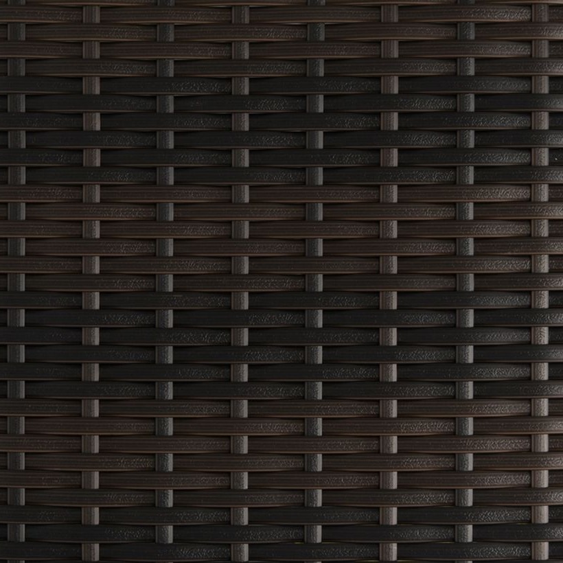 Dark / Black Flat PE Rattan Strip, 8 × 1.3 mm for Outdoor Furniture Weaving GLR-FLAT-089 from Greenlife Rattan