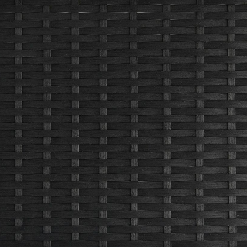 Dark / Black Flat PE Rattan Strip, 8 × 1.4 mm for Wicker Furniture Production GLR-FLAT-039 from Greenlife Rattan