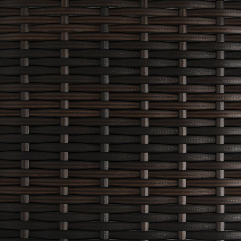 Dark / Chocolate Flat PE Rattan Strip, 9 × 1.3 mm for Wicker Furniture Production GLR-FLAT-091 from Greenlife Rattan