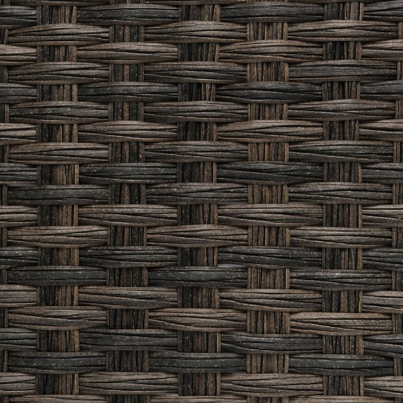 Dark / Natural / Mixed-Color Seagrass-Look PE Rattan, 25 × 0.9 mm for Wicker Furniture Production GLR-SEAGRASS-007 from Greenlife Rattan