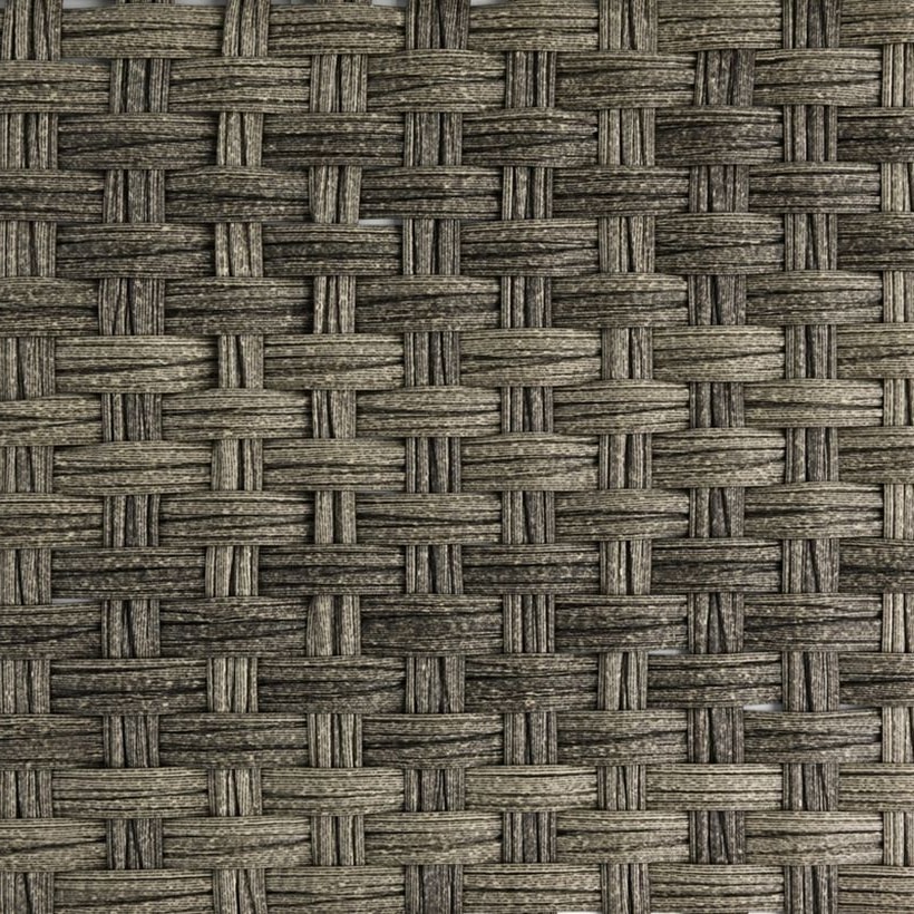 Dark / Natural / Mixed-Color Seagrass-Look PE Rattan, 25 × 0.9 mm for Wicker Furniture Production GLR-SEAGRASS-003 from Greenlife Rattan