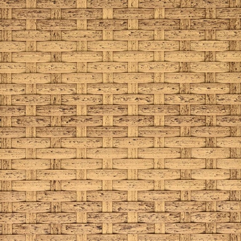 Flat PE Rattan Strip, 11 × 1.1 mm in Natural / Mixed-Color for B2B Furniture Manufacturing GLR-FLAT-136 from Greenlife Rattan