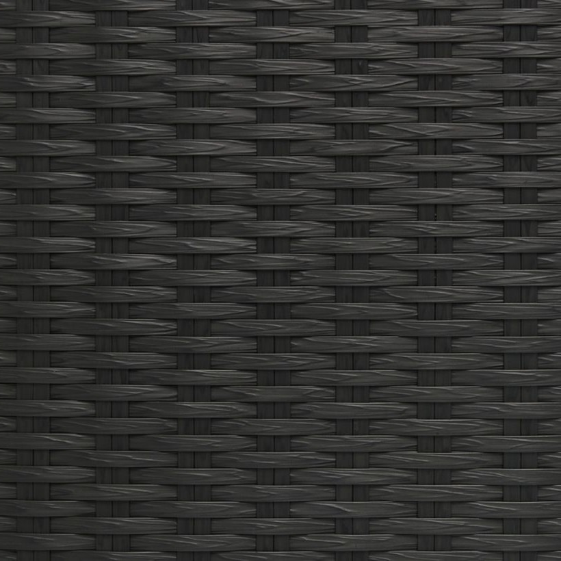 Flat PE Rattan Strip, 7.5 × 1.4 mm in Dark / Black for B2B Furniture Manufacturing GLR-FLAT-040 from Greenlife Rattan