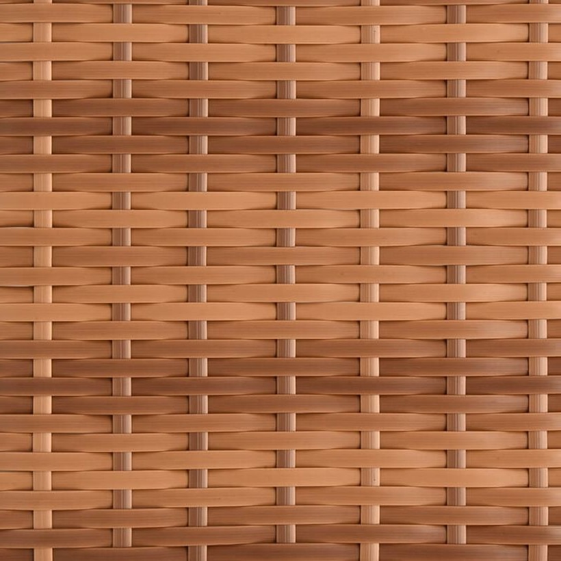 Flat PE Rattan Strip, 8 × 1.3 mm in Brown / Mixed-Color for B2B Furniture Manufacturing GLR-FLAT-140 from Greenlife Rattan