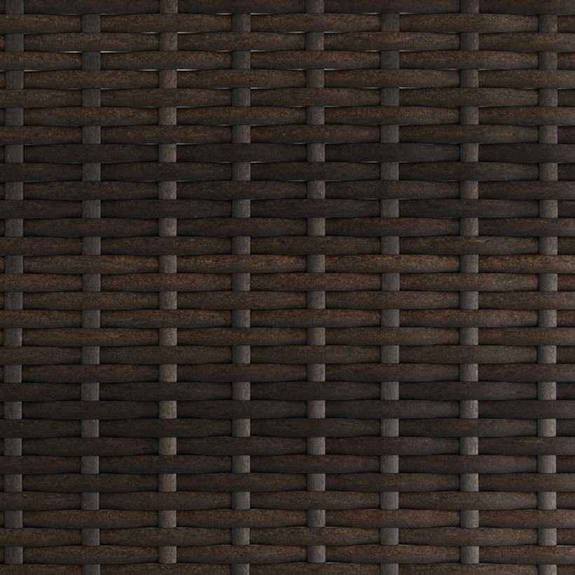 Flat PE Rattan Strip, 8 × 1.3 mm in Dark for B2B Furniture Manufacturing GLR-FLAT-072 from Greenlife Rattan