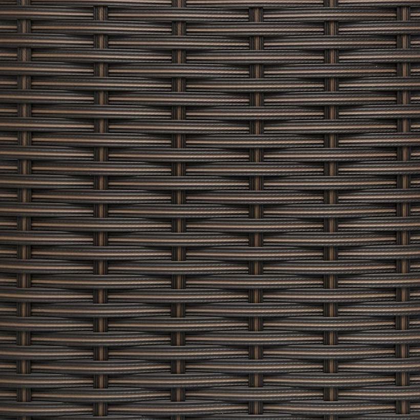 Flat PE Rattan Strip, 8 × 1.5 mm in Brown / Black for B2B Furniture Manufacturing GLR-FLAT-100 from Greenlife Rattan