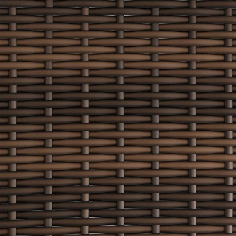 Flat PE Rattan Strip, 8 × 1.8 mm in Brown / Dark for B2B Furniture Manufacturing GLR-FLAT-084 from Greenlife Rattan