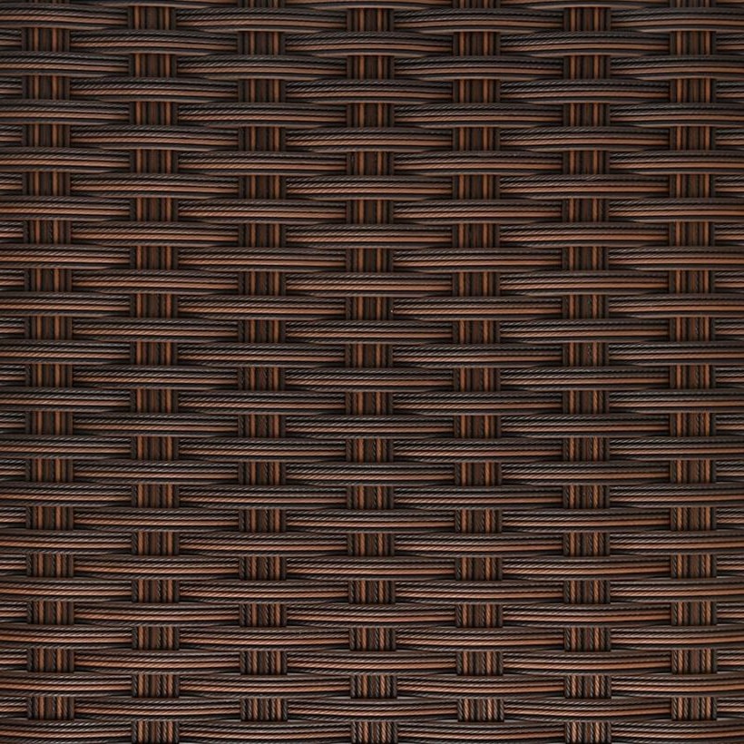 Flat PE Rattan Strip in Brown / Black / Mixed-Color, 8 × 1.4 mm for Patio and Garden Furniture GLR-FLAT-138 from Greenlife Rattan