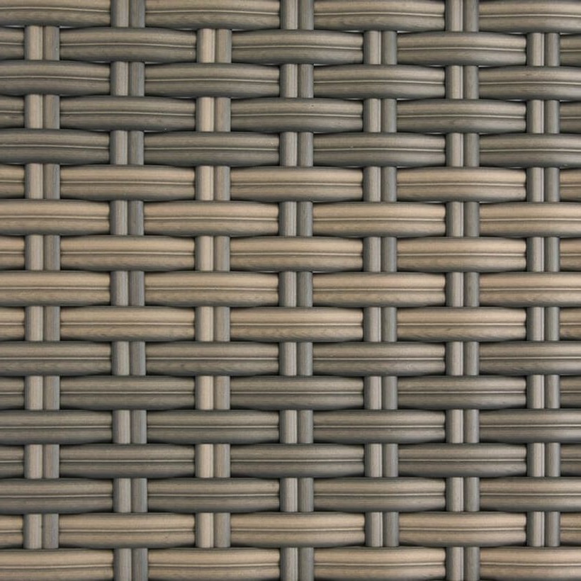Flat PE Rattan Strip in Brown / Mixed-Color, 15 × 2 mm for Patio and Garden Furniture GLR-FLAT-146 from Greenlife Rattan