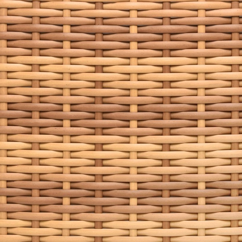 Flat PE Rattan Strip in Brown / Orange, 8 × 1.5 mm for Patio and Garden Furniture GLR-FLAT-126 from Greenlife Rattan