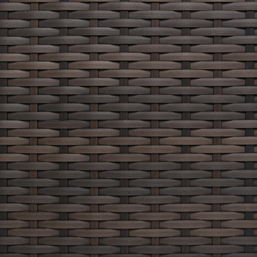 Flat PE Rattan Strip in Dark, 8 × 1.3 mm for Patio and Garden Furniture GLR-FLAT-074 from Greenlife Rattan