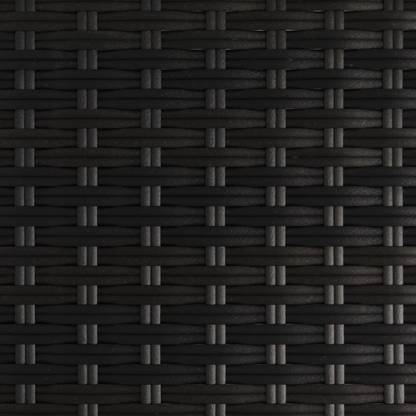 Flat PE Rattan Strip in Dark / Black, 12 × 1.4 mm for Patio and Garden Furniture GLR-FLAT-086 from Greenlife Rattan