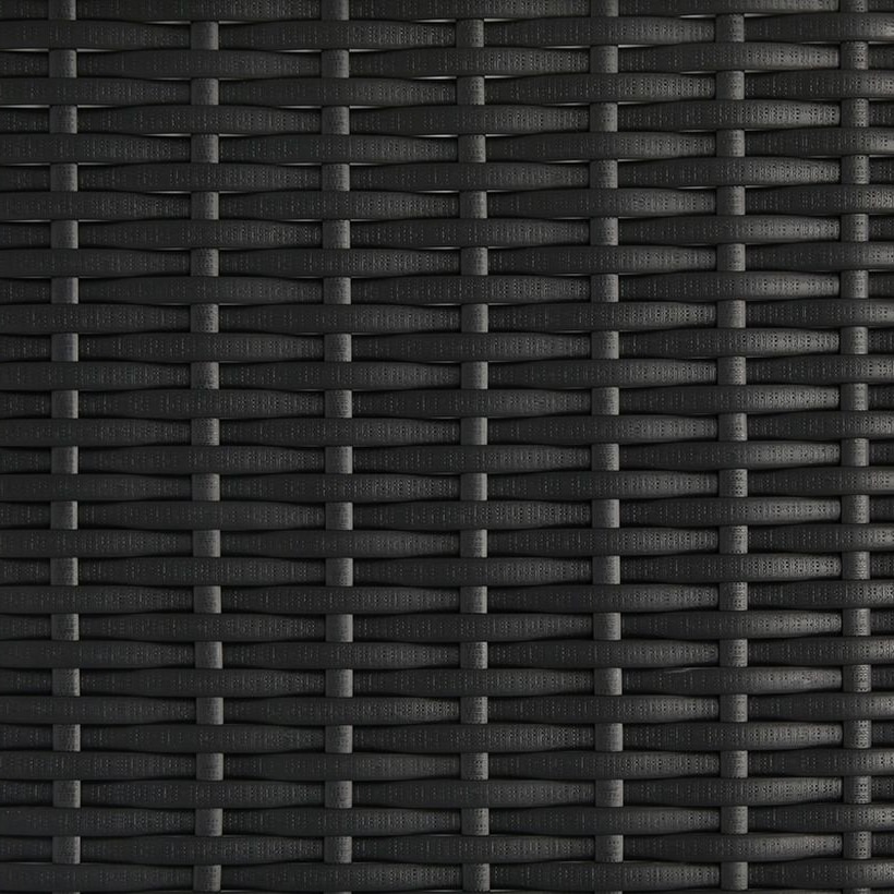 Flat PE Rattan Strip in Dark / Black, 8 × 1.3 mm for Patio and Garden Furniture GLR-FLAT-038 from Greenlife Rattan