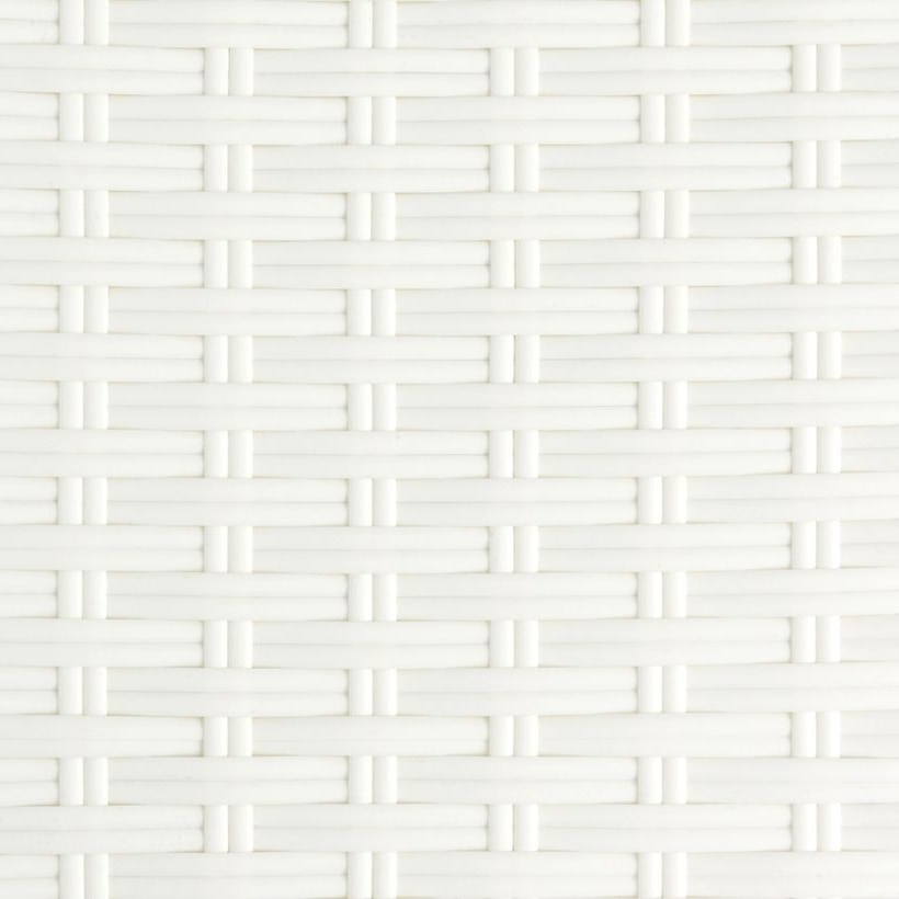 Flat PE Rattan Strip in Light / White, 7 × 1.3 mm for Patio and Garden Furniture GLR-FLAT-002 from Greenlife Rattan