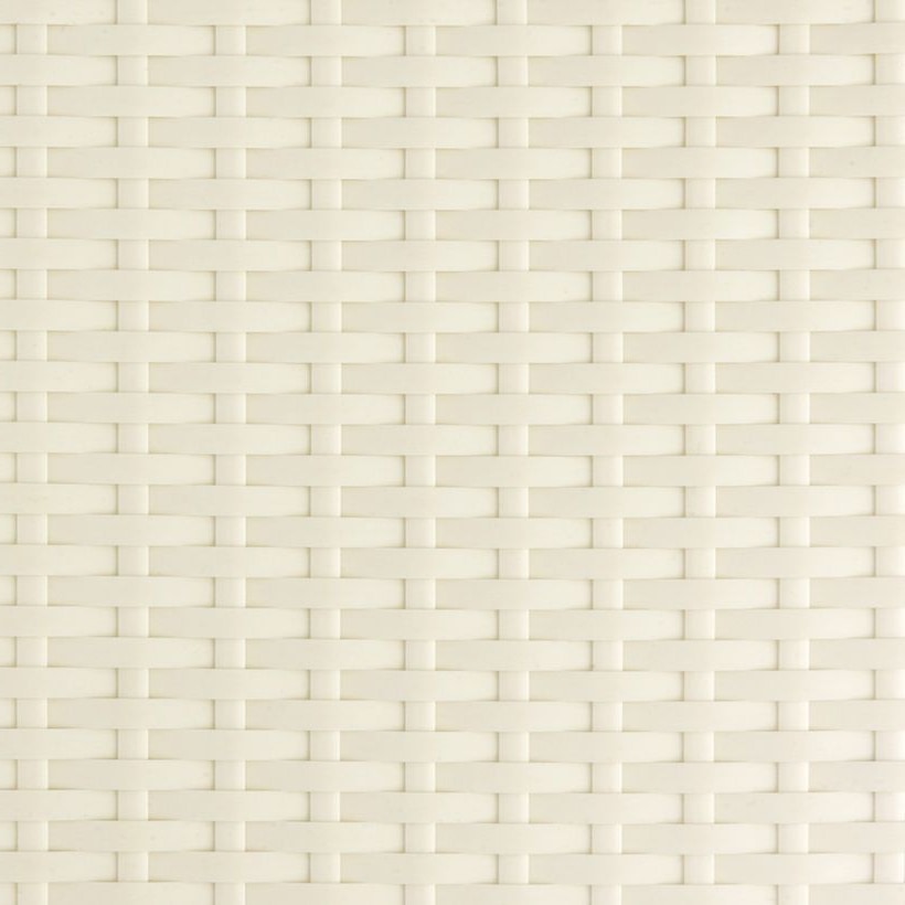 Flat PE Rattan Strip in Milky White, 8.5 × 1.4 mm for Patio and Garden Furniture GLR-FLAT-006 from Greenlife Rattan