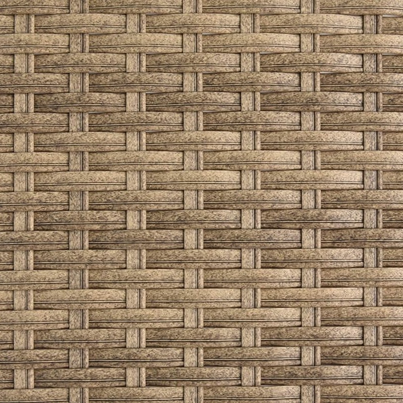 Flat PE Rattan Strip in Natural color / Mixed-Color, 12 × 2.3 mm for Patio and Garden Furniture GLR-FLAT-142 from Greenlife Rattan