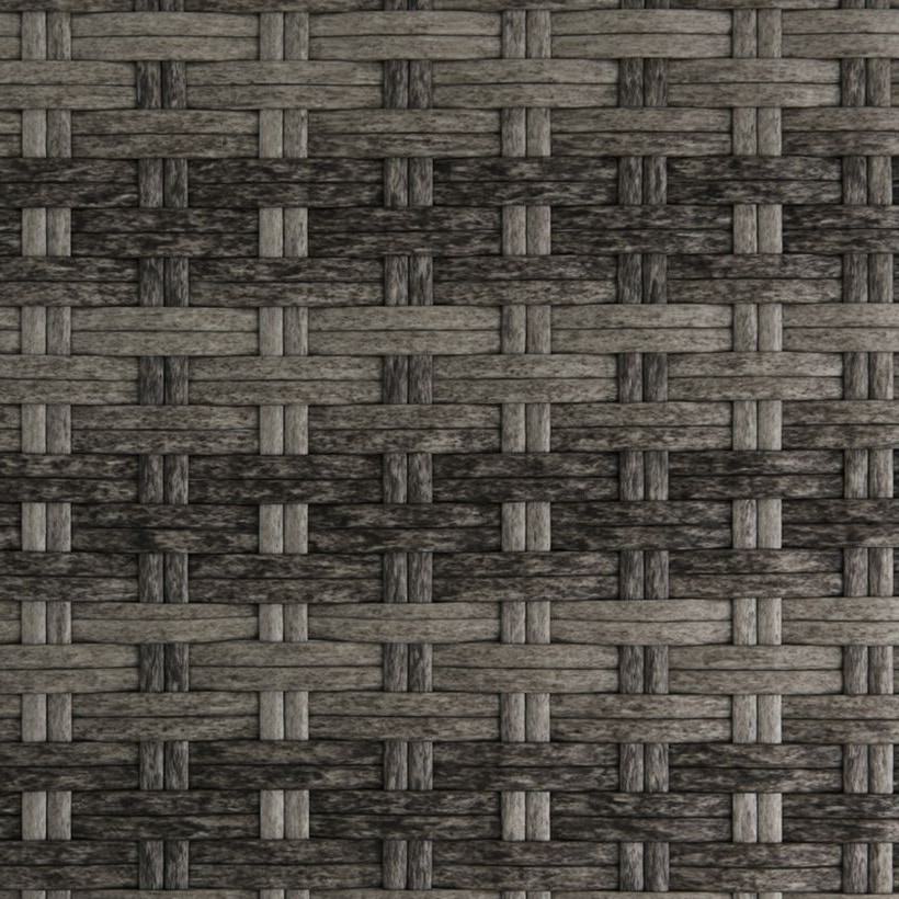 Flat PE Rattan Strip in Nature / Black / Grey, 7 × 1.3 mm for Patio and Garden Furniture GLR-FLAT-050 from Greenlife Rattan