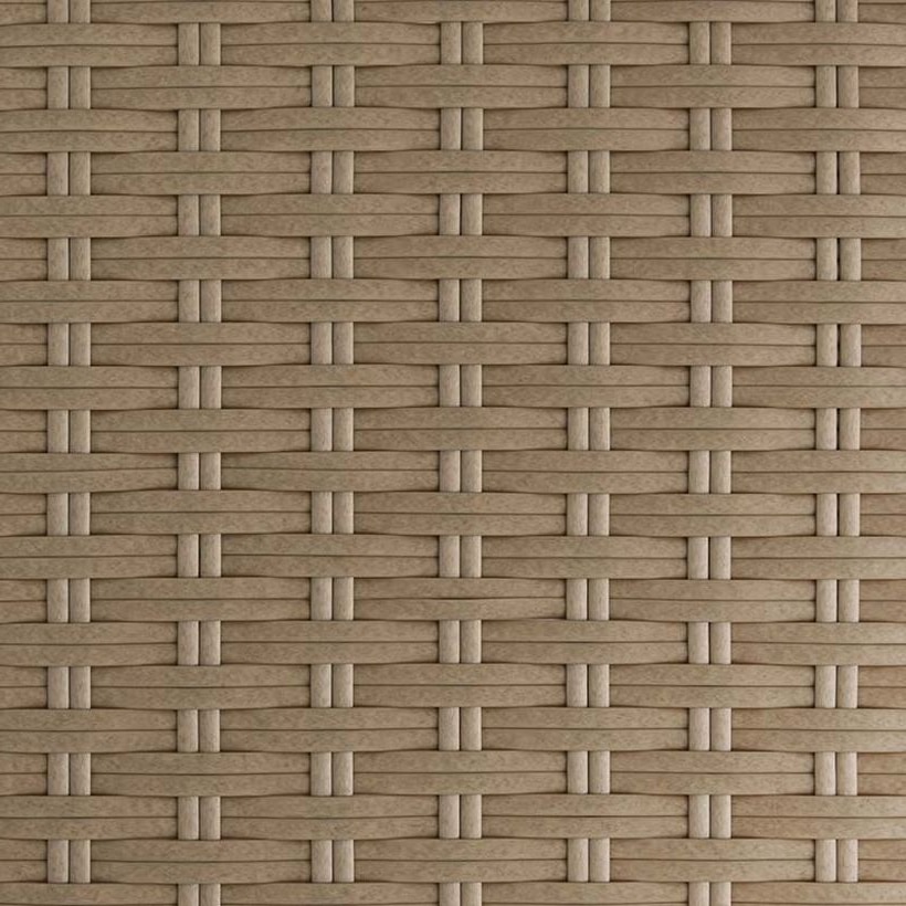Flat PE Rattan Strip in Nature / Brown, 6 × 1.5 mm for Patio and Garden Furniture GLR-FLAT-110 from Greenlife Rattan
