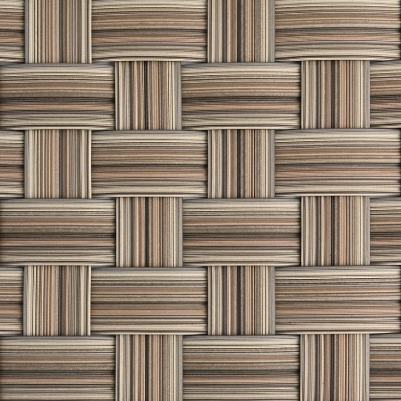 Flat PE Rattan Strip in Nature / Grey, 40 × 2.8 mm for Patio and Garden Furniture GLR-FLAT-022 from Greenlife Rattan