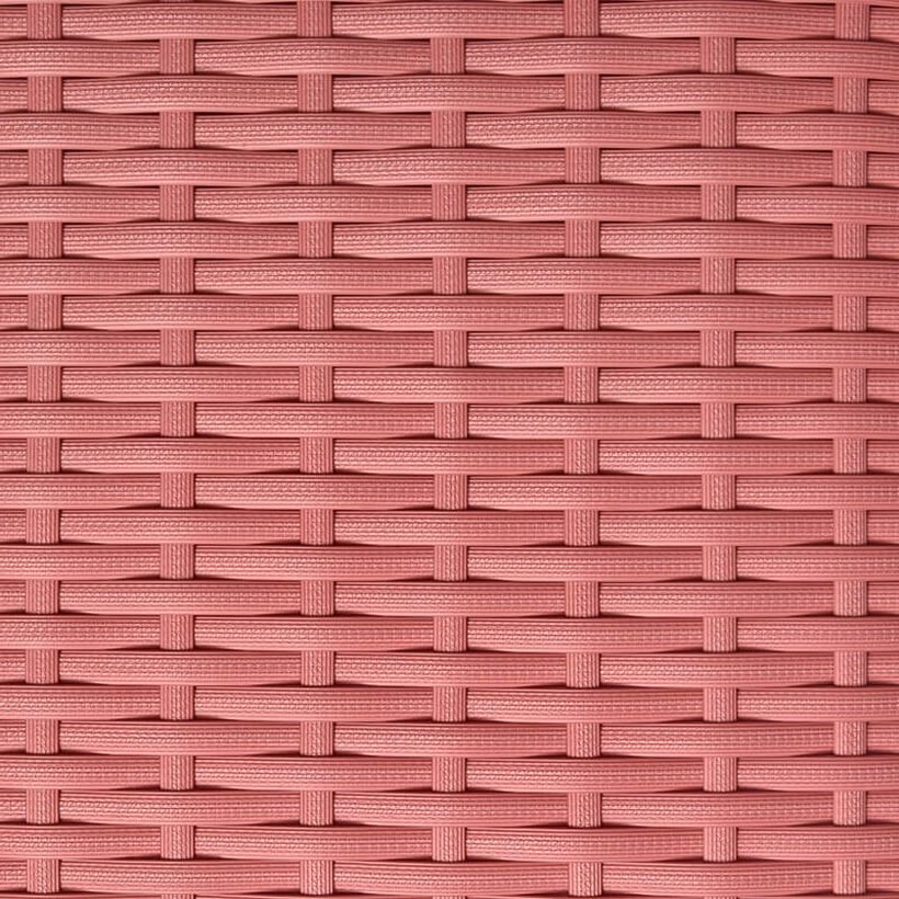 Flat PE Rattan Strip in Pink, 8 × 1.4 mm for Patio and Garden Furniture GLR-FLAT-158 from Greenlife Rattan
