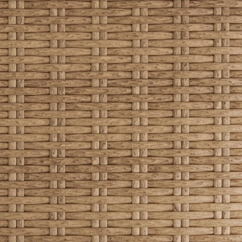 Grey / Nature Flat PE Rattan Strip, 8 × 1.3 mm for Outdoor Furniture Weaving GLR-FLAT-121 from Greenlife Rattan