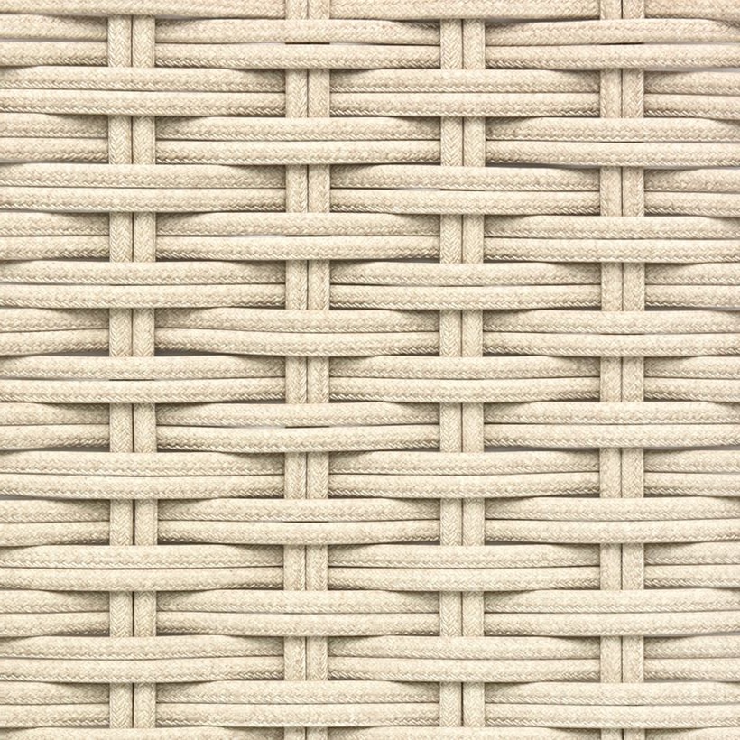 Light / Natural / Mixed-Color PE Rattan Rope, 7.5 × 3.8 mm for Outdoor Furniture Weaving GLR-ROPE-029 from Greenlife Rattan