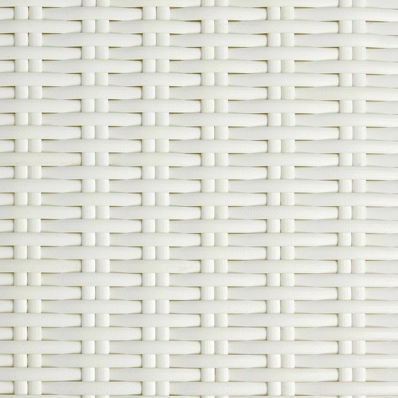 Milky White Flat PE Rattan Strip, 8 × 1.3 mm for Outdoor Furniture Weaving GLR-FLAT-005 from Greenlife Rattan