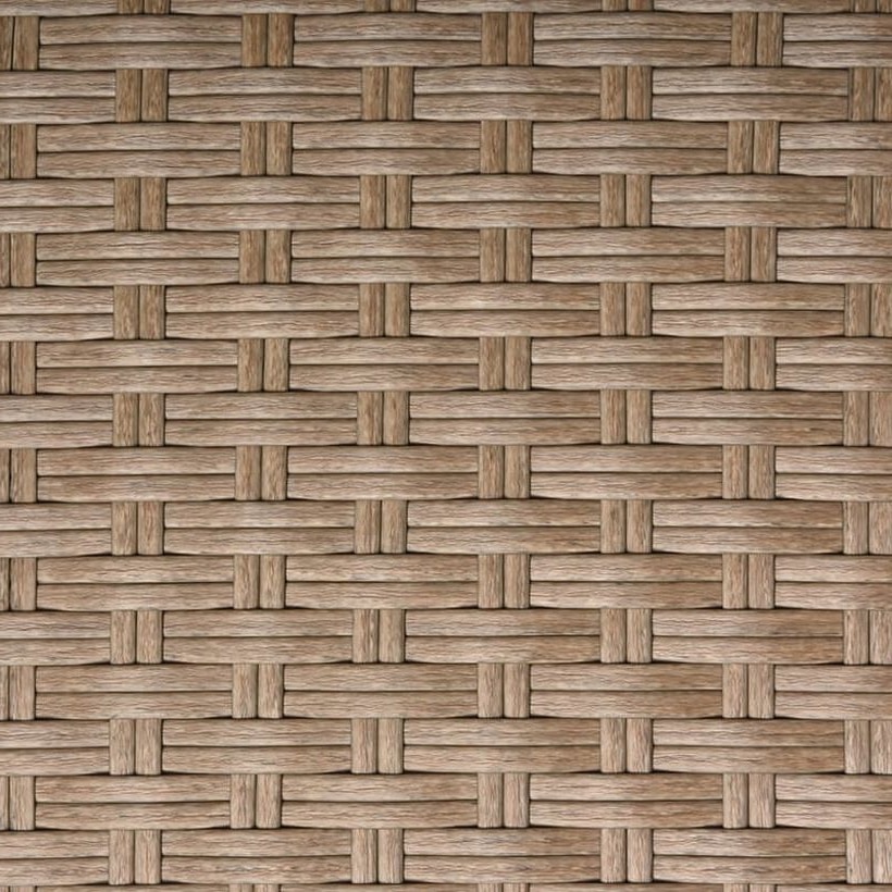 Mixed-Color Flat PE Rattan Strip, 7 × 1.3 mm for Outdoor Furniture Weaving GLR-FLAT-153 from Greenlife Rattan