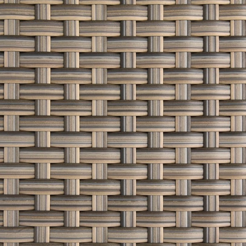 Natural / Mixed-Color Flat PE Rattan Strip, 16 × 1.4 mm for Wicker Furniture Production GLR-FLAT-135 from Greenlife Rattan