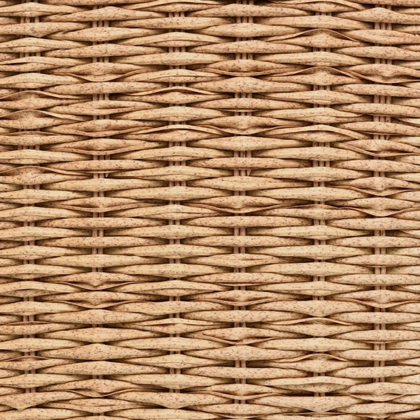 Natural / Mixed-Color Seagrass-Look PE Rattan, 21 × 0.8 mm for Outdoor Furniture Weaving GLR-SEAGRASS-009 from Greenlife Rattan