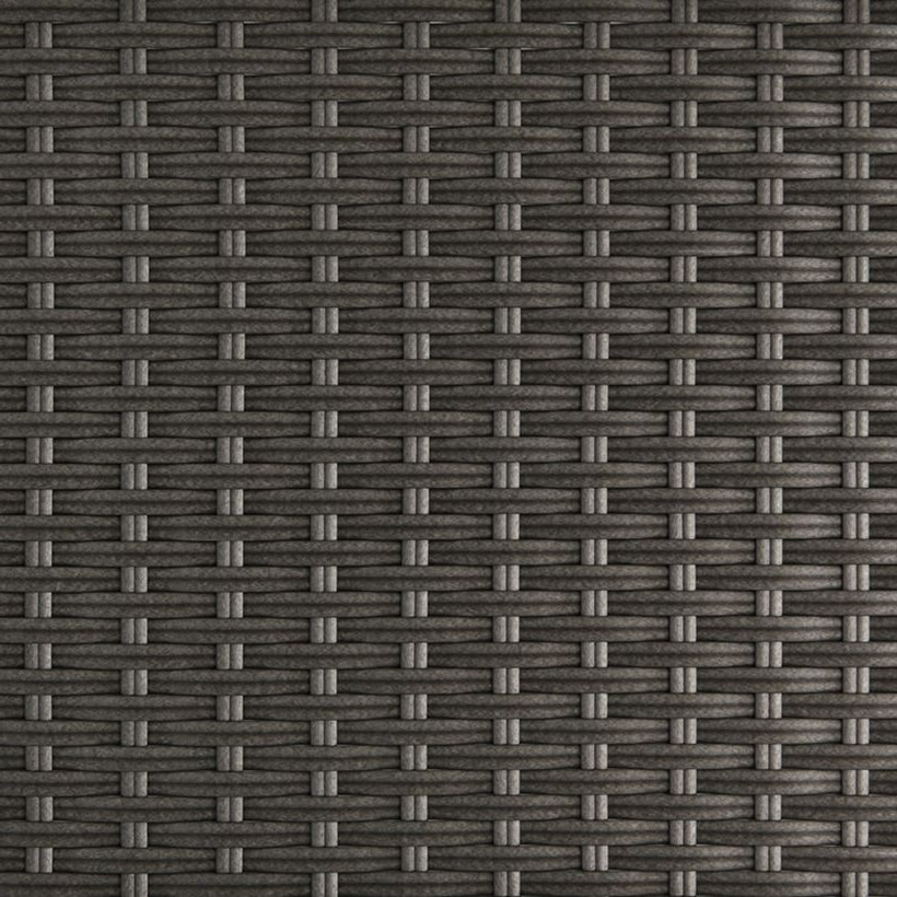Nature / Black Flat PE Rattan Strip, 8 × 1.2 mm for Outdoor Furniture Weaving GLR-FLAT-053 from Greenlife Rattan