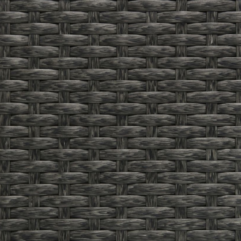 Nature / Grey Flat PE Rattan Strip, 12 × 1.4 mm for Wicker Furniture Production GLR-FLAT-063 from Greenlife Rattan